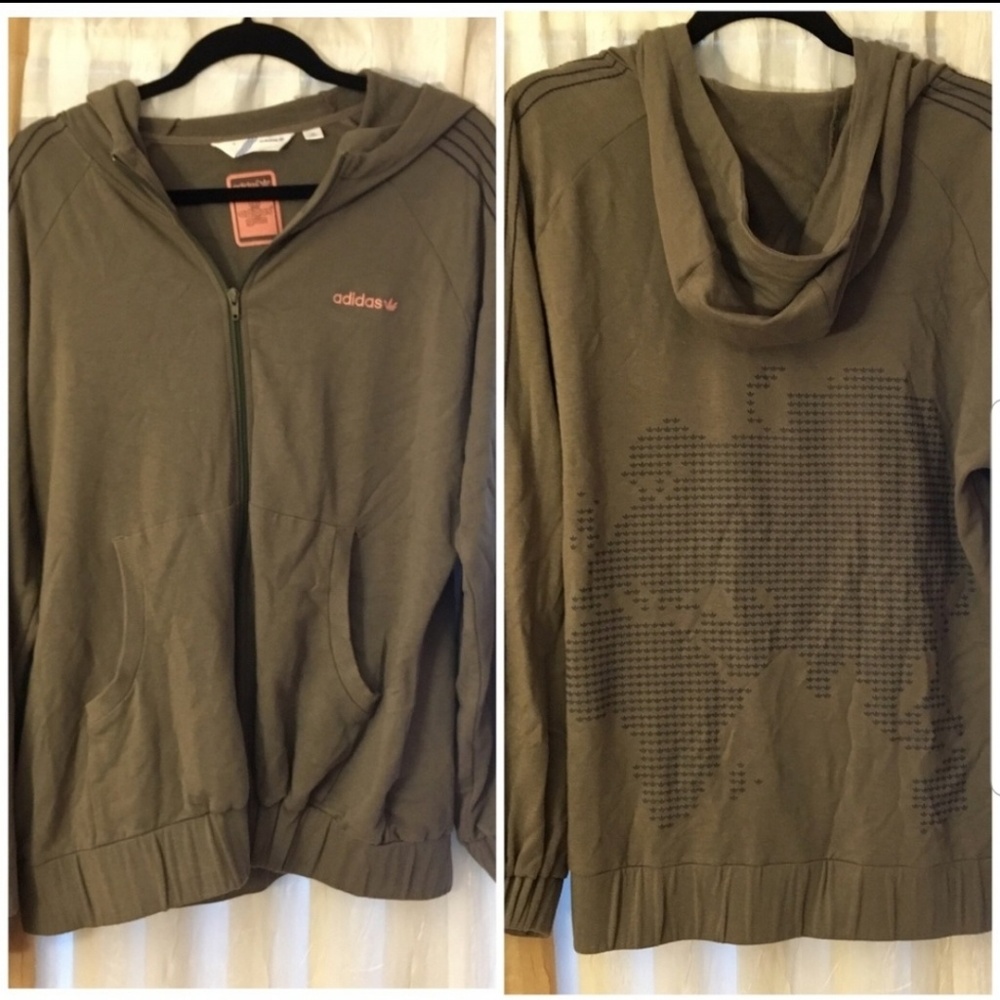 Adidas Grun light weight hoodie